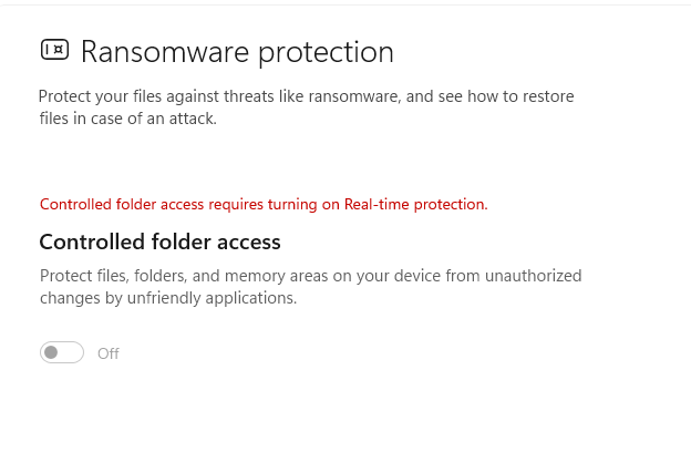 Ransomware Protection